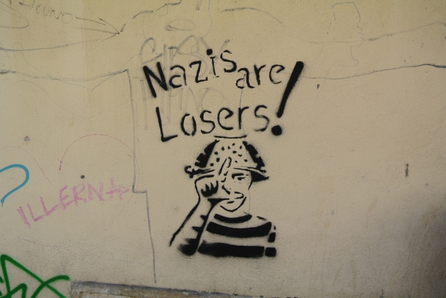 A bit of Bratislavan street art (graffiti)